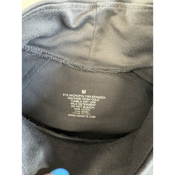 Kerrits grey mock neck long sleeve base layer with pockets-M - Picture 2 of 9